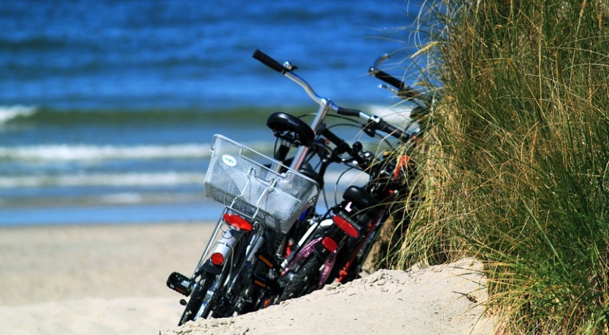 The bycicle? In the tour package